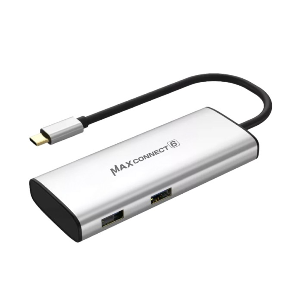 TCHD2A3CPD-4K60 MaxConnect 4K60Hz対応 6 in 1 Type-Cハブ