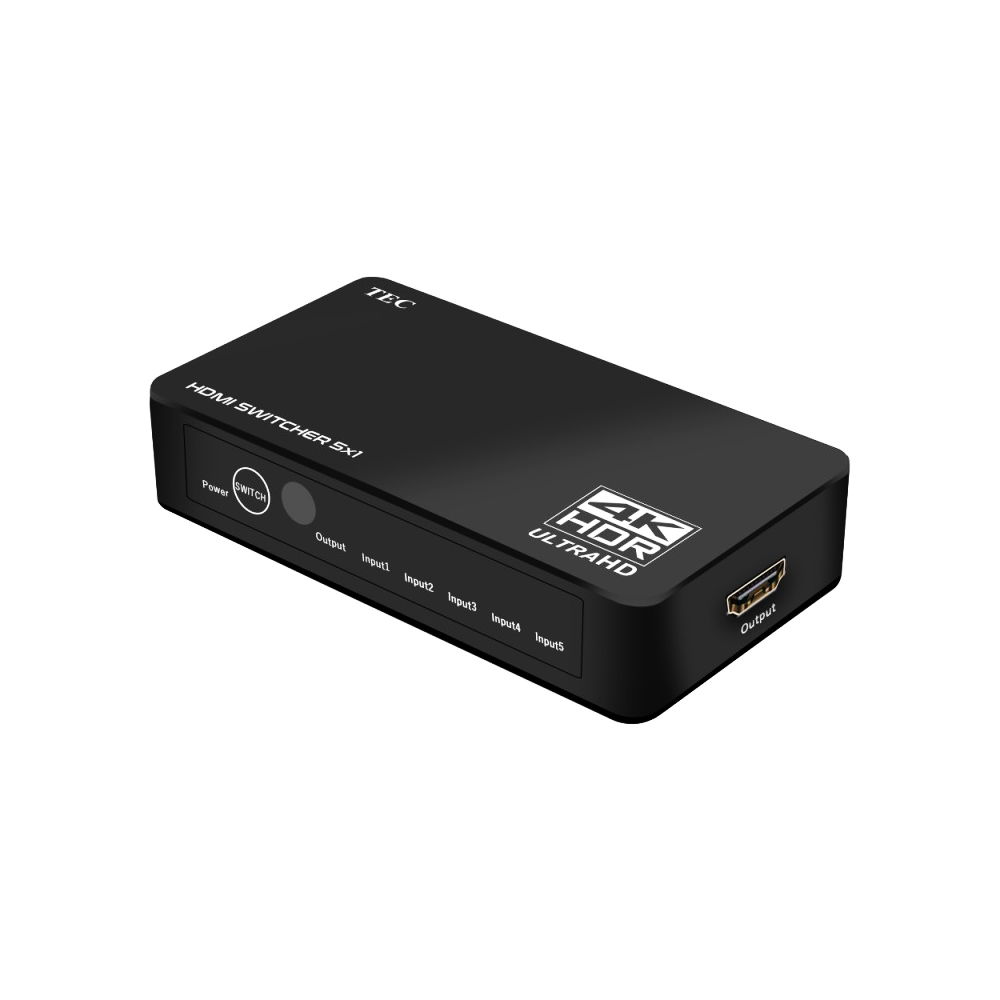 <span>THDSW51-4K60 4K HDR compatible 5 input 1 output HDMI Switcher</span>
 thumbnail 2