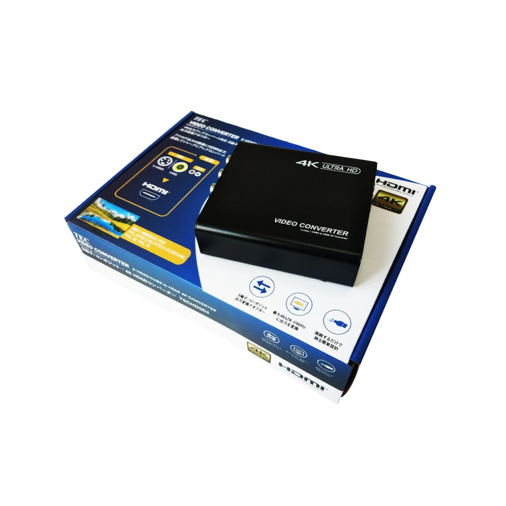 <span>TSCHDMI4 S-Video Terminal / Composite → 4 K HDMI Up-scan Converter</span>
 thumbnail 7