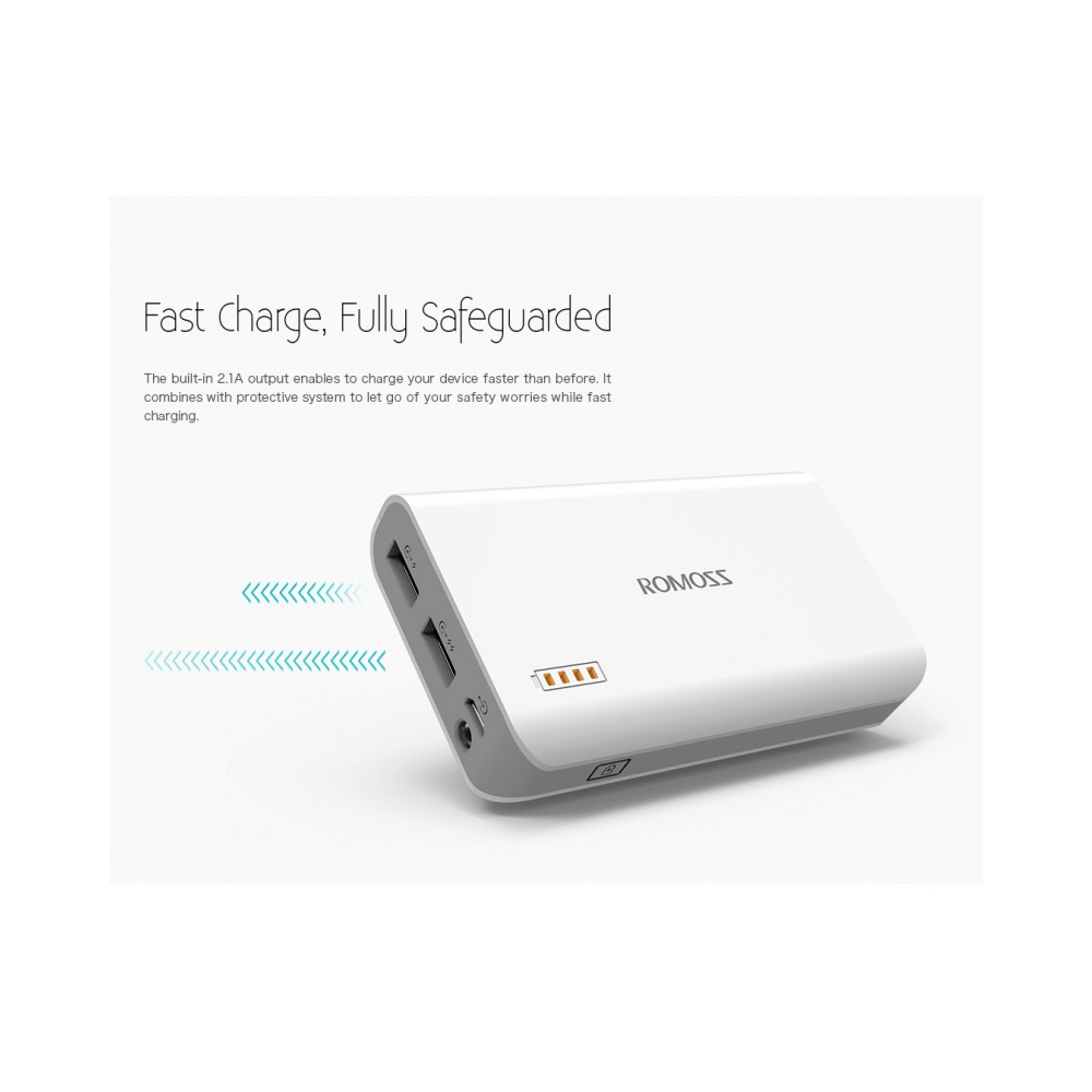 
<span>ROMOSS Solo3jp 6000mAh Power Bank</span>
 thumbnail 3