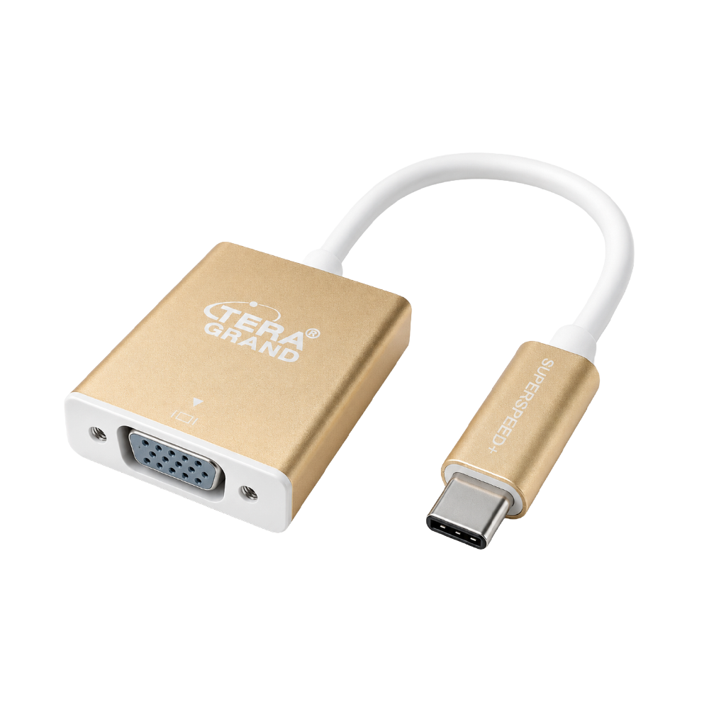 USB31-TE298-GD TypeC-VGA Conversion Adaptor